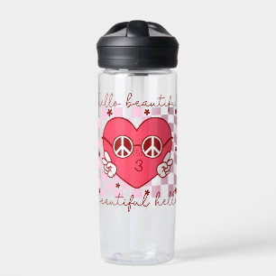 Bouteille D'eau Bonjour belle Cute et coeur