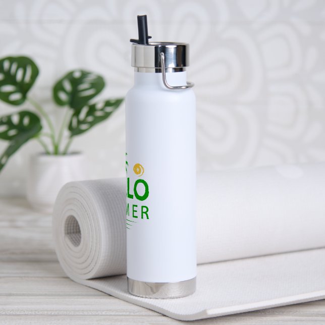 Bouteille D'eau Bonjour été (Yoga)