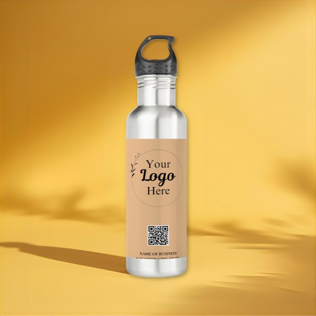 Bouteille D'eau Bonnet thermique moderne du logo de l'entreprise (Créateur téléchargé)
