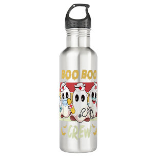 Bouteille D'eau Boo Crew Nurse Halloween Ghost Costume Retro Vinta