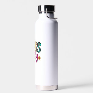 Bouteille D'eau Boss Lady Tournesol Léopard Vache Imprimante W