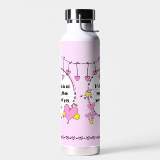 Bouteille D'eau Bottle to keep hot or cold drinks.
