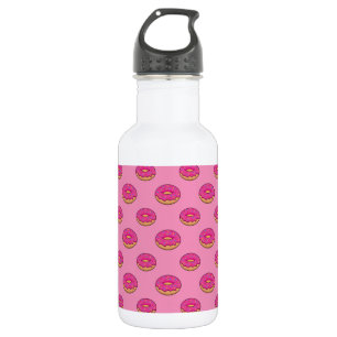 Bouteille D'eau Bouillie de fraises avec des arrosages