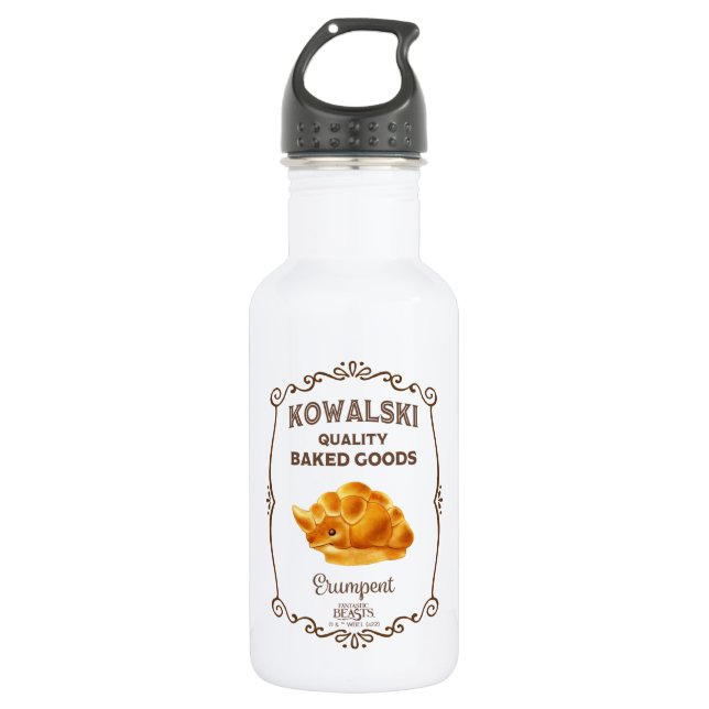 Bouteille D'eau Boulangerie Kowalski - Erumpent (Devant)