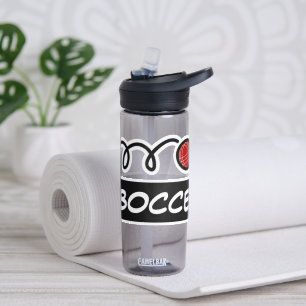 Bouteille D'eau Boule de bocce personnalisée avec nom