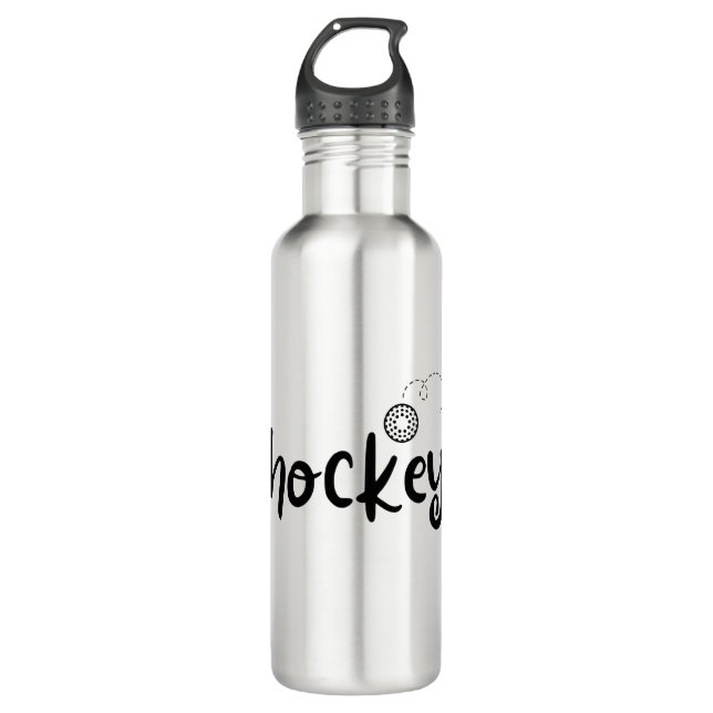 Bouteille D'eau Boule de hockey. (Devant)