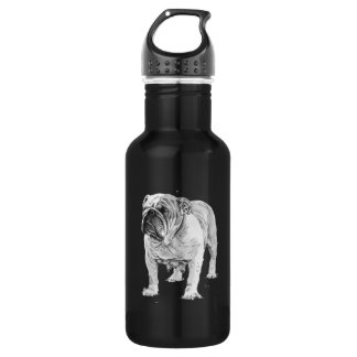 Bouteille D'eau Bouledogue britannique