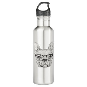 Bouteille D'eau Bouledogue de hippie