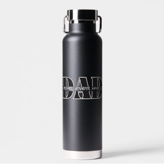 Bouteille D'eau "Bouteille d'eau DAD personnalisée - Noms des enfa