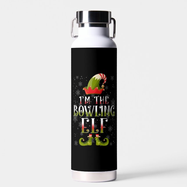 Bouteille D'eau Bowling Elf Christmas (Avant)