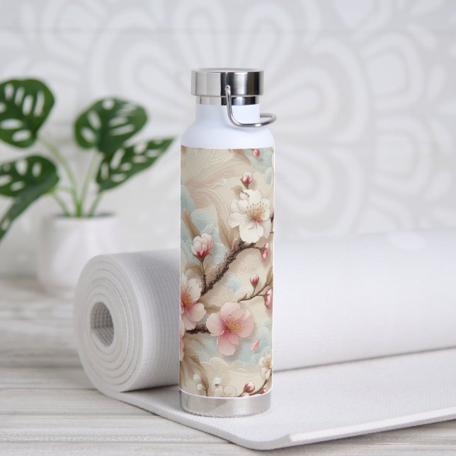 Bouteille D'eau Branches de fleurs d'Apple (Yoga)