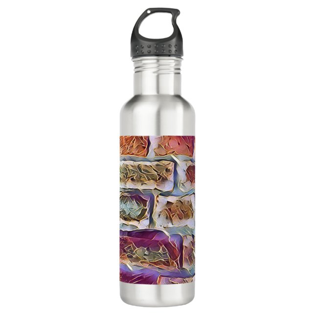 BOUTEILLE D'EAU BRIQUES (Devant)