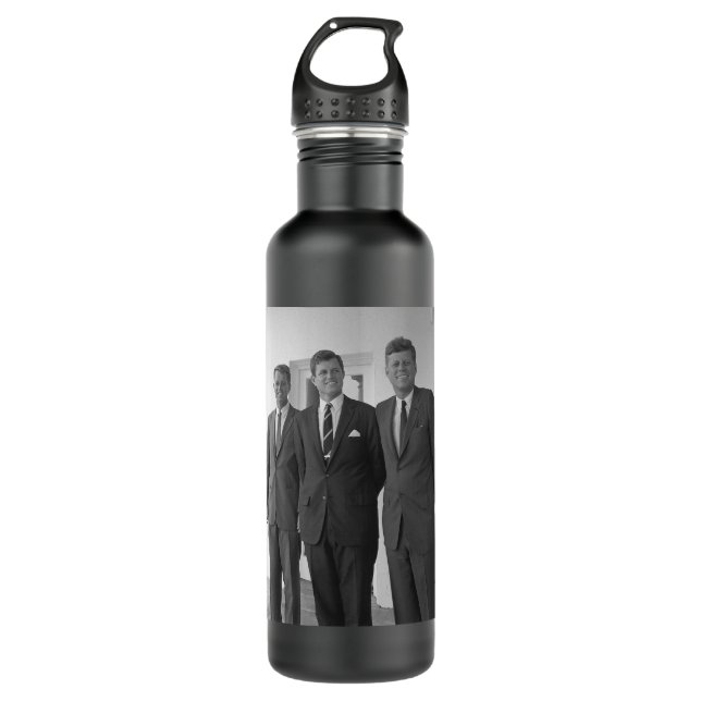 Bouteille D'eau Bros, président John Kennedy, Robert & Ted (Devant)