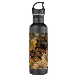 Bouteille D'eau Brown floral