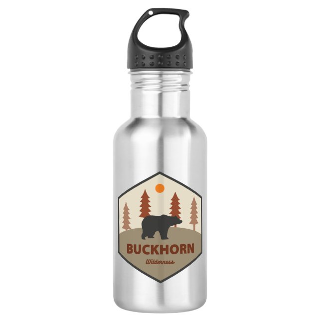 Bouteille D'eau Buckhorn Wilderness Washington Bear (Devant)