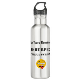 Bouteille D'eau Burpees sans jurer - Crossfit-inspiré