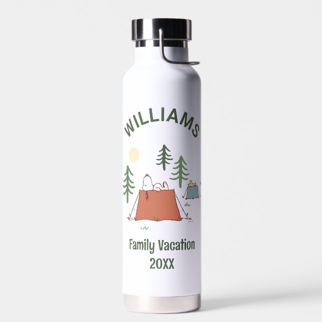 Bouteille D'eau cacahuètes | Camping vacances en famille (Gauche)