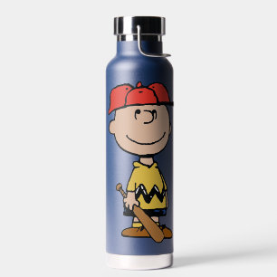 Bouteille D'eau cacahuètes   Charlie Brown Baseball Smile