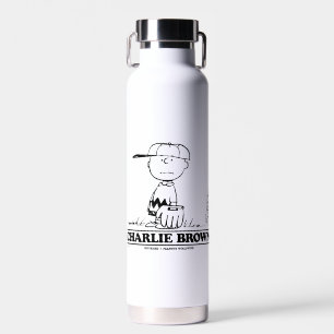 Bouteille D'eau cacahuètes Charlie Brown Jouer à la balle