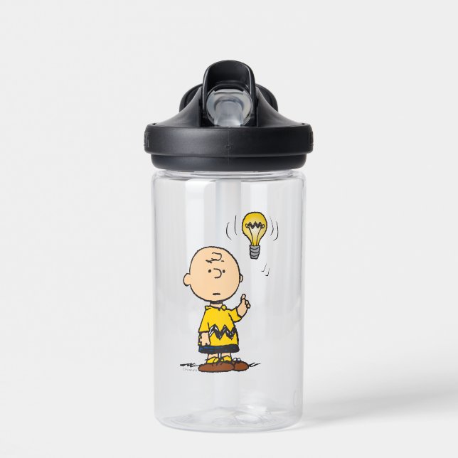 Bouteille D'eau cacahuètes | L'idée de l'ampoule de Charlie Brown (Avant)