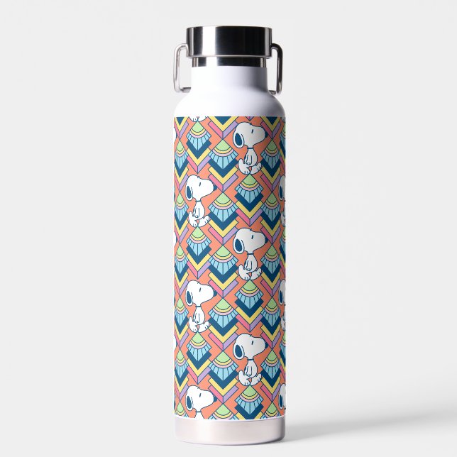 Bouteille D'eau cacahuètes | Snoopy Deco Dreams Motif (Avant)
