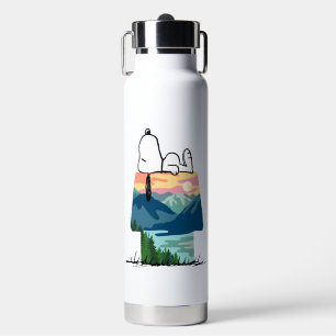 Bouteille D'eau cacahuètes   Snoopy Dog House Go Wild