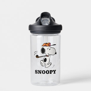 Bouteille D'eau cacahuètes   Snoopy Golf Swing