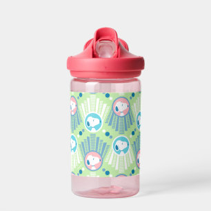 Bouteille D'eau cacahuètes Snoopy Mint Green Deco Dreams Motif