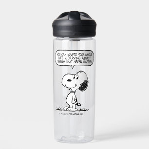 Bouteille D'eau cacahuètes Snoopy Vous ne pouvez pas regarder to