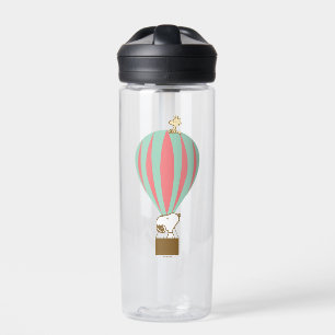 Bouteille D'eau cacahuètes   Snoopy & Woodstock Hot Air Balloon
