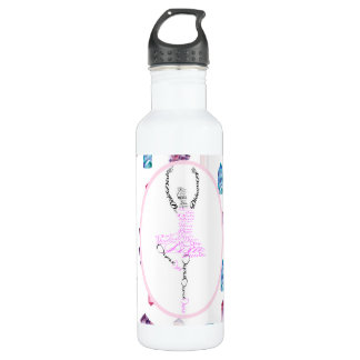 Bouteille D'eau Cadeau de danseur personnalisé par ballerine de