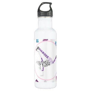 Bouteille D'eau Cadeau de danseur personnalisé par hip hop de