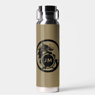 Bouteille D'eau Cadeau initial de golfeur de nouveauté de dragon