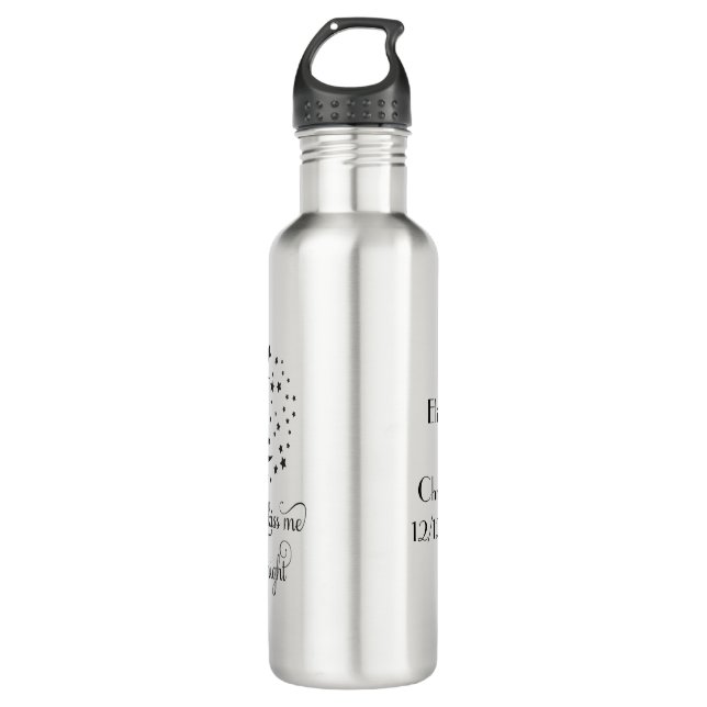 Bouteille D'eau Cadeau Mariage fiançailles pour les couples toujou (Devant)