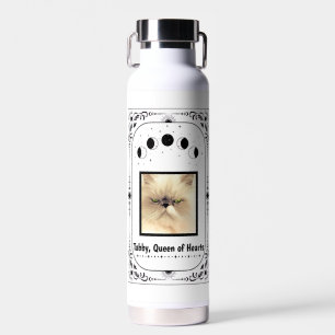 Bouteille D'eau Cadeau Personnalisé Drôle pour Amateur de Chats Ph