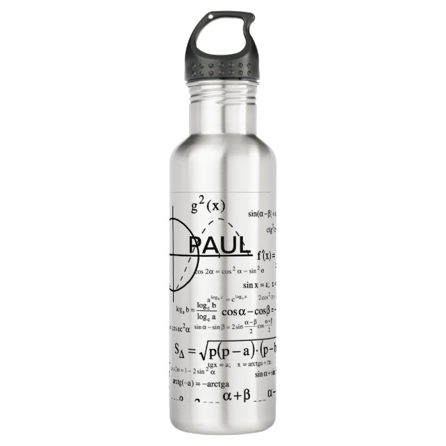 Bouteille D'eau Cadeaux de physique personnalisés pour les physici (Devant)