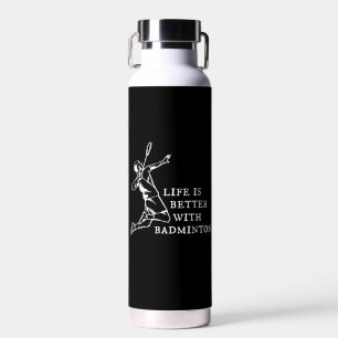 Bouteille D'eau Cadeaux du joueur de badminton