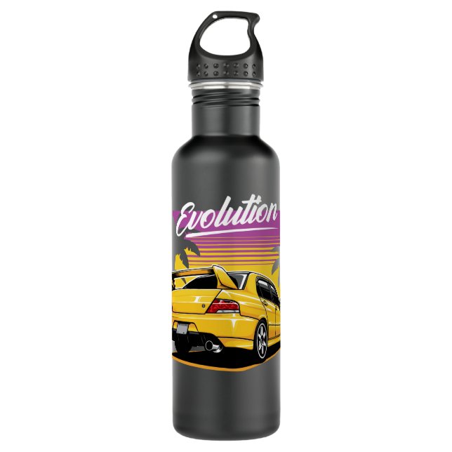 Bouteille D'eau Cadeaux nécessaires Mitsubishi Evolution 8 (Devant)