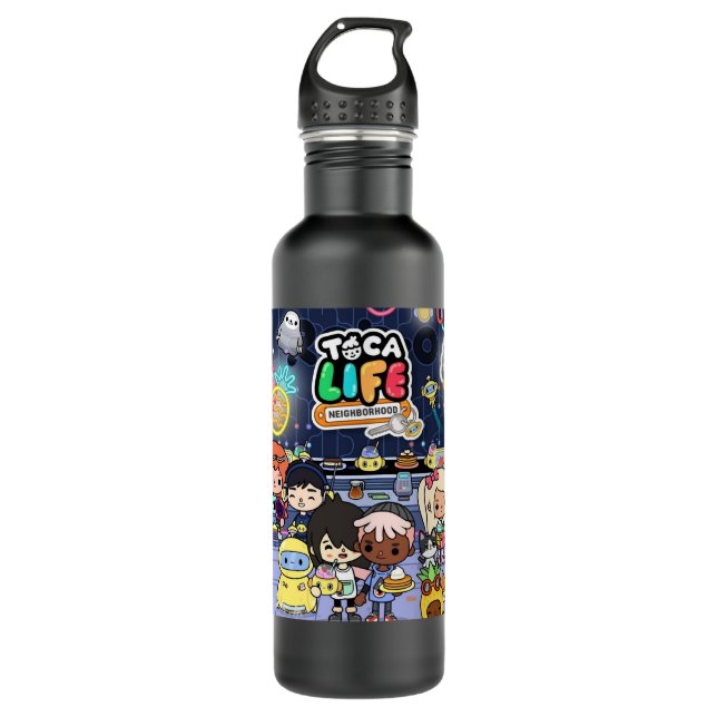 Bouteille D'eau Cadeaux Pour Hommes Toca Enfant Boca Convivial Pou (Devant)
