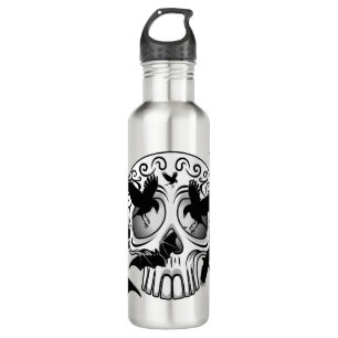 Bouteille D'eau Calaveras décoratives Halloween