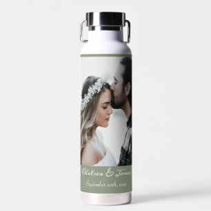 Bouteille D'eau Calligraphie De Sage Personnalisée Ajoutez Votre P