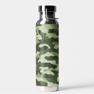 Bouteille D'eau Camouflage vert