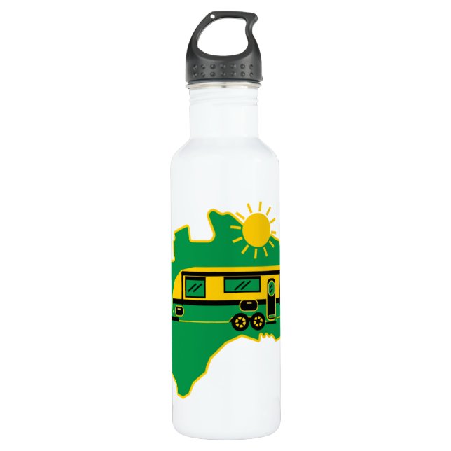 Bouteille D'eau Camping Caravan australien (Devant)