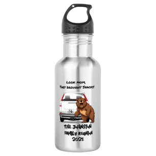 Bouteille D'eau Camping Humoristique Personnalisé