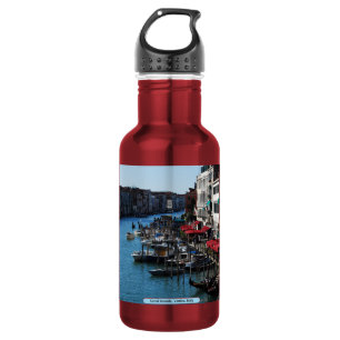 Bouteille D'eau Canal Grande, Venise, Italie