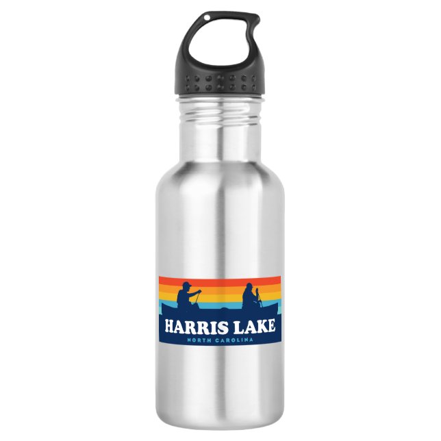 Bouteille D'eau Canot Harris Lake North Carolina (Devant)