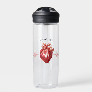 Bouteille D'eau cardiologue médecin du cœur cardiologie Je Vous Éc