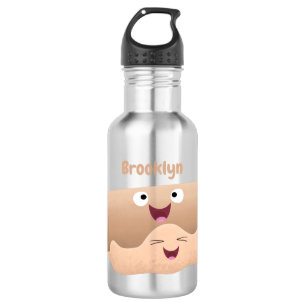 Bouteille D'eau Caricature à pâte molle et à pâte molle