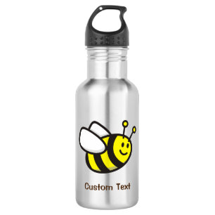 Bouteille D'eau Caricature d'abeille