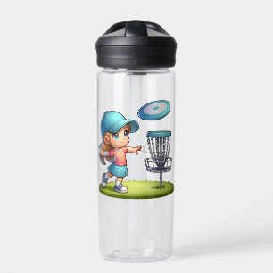 Bouteille D'eau Caricature de golf de Little Girls personnalisée